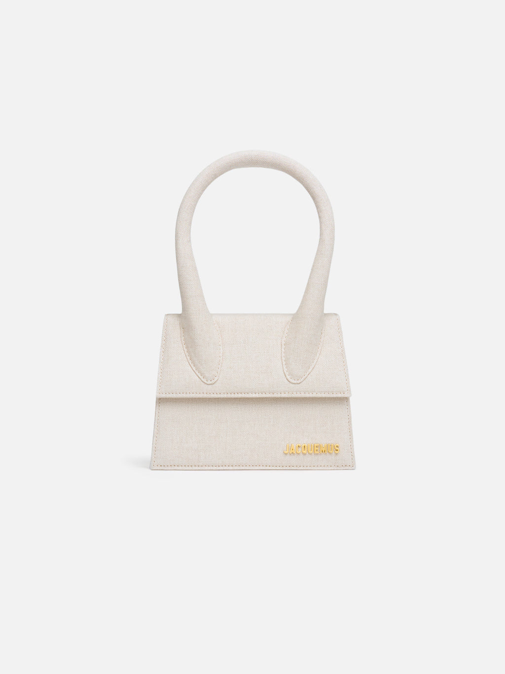 Jacquemus Chiquito mini beige clair linen